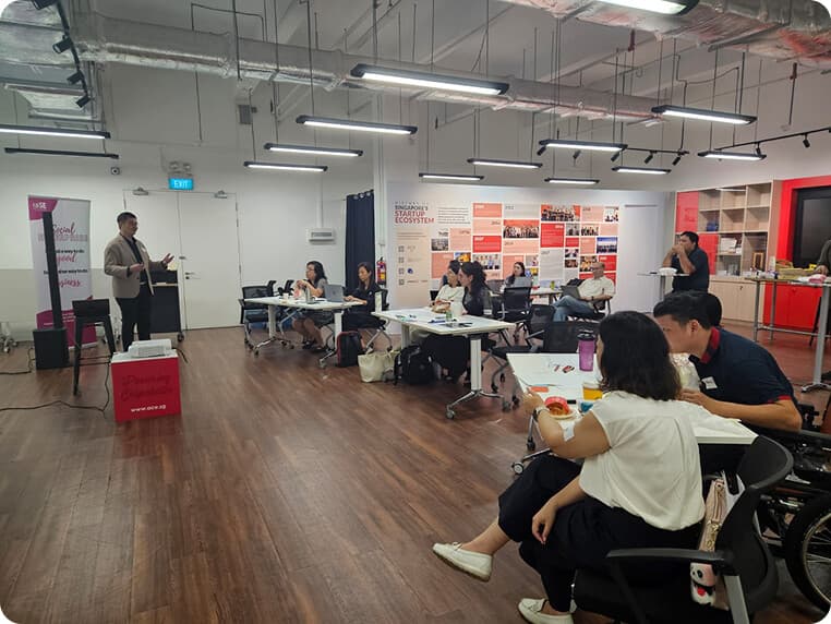 Photo from our social enterprise workshop